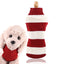 Christmas Dog Clothes Hoodie Pet Dog Sweater Flannel Antlers Scarf Winter Warm Small Dog Outfit Cat Hooded Clothing Costume Coat
