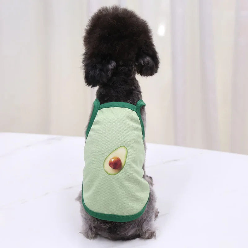 Dog Clothes Shirt Pet Cooling Vest Small Dogs Comfortable Costume Puppy Outfits Breathable Clothes Yorkshire Terrier Chihuahua