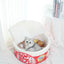 Noodle-Shaped Fleece-Lined Pet Bed Warm Breathable Detachable Round Cat Nest Flip Cover Four Seasons Universal Dog Kennel