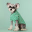 Striped Pet Polo Shirt Summer Dog Clothes for Small Dogs Cotton Puppy Vest Chihuahua Bichon Costume Cat T Shirt Dog Undershirt