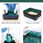 Cat Litter Box Dog Toilet Tray Portable Outdoor Waterproof Reusable Travel Oxford Litter Pan for Outdoor Travel Cat Supplies