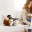 Cute Simulation Cat Plush Toys Soft Stuffed Kitten Model Fake Cat Realist Animals For Kids Girls Birthday Valentine's Day Gift
