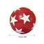 Dog Chew Ball Light Up Elastic Chew Toy With Star Pattern Soft Pet Supplies Chewable Ball 6cm For Veterinary Hospitals Pets Cats