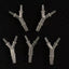 5pcs/lot 4mmY Shaped Plastic Connector 3 Ways Aquarium Fish Tank Air Pump Connector Control Valve Air Pipe Tubes Accessories
