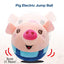 Talking Pig Toys Electric Pig Bouncing Ball Toy With Music USB Charging Pig Bouncing Jump Ball Toy For Children's Day Christmas