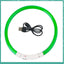 LED Dog Collar Light Up Dog Collars USB Rechargeable TPU Glow Safety Basic Dog Collars for Large Medium Small