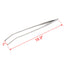 UXCELL 27-48cm Aquarium Curved Straight Tweezers Water Grass Clip Fish Tank Aquatic Plants Cleaner Tools Reptile Feeding Tongs