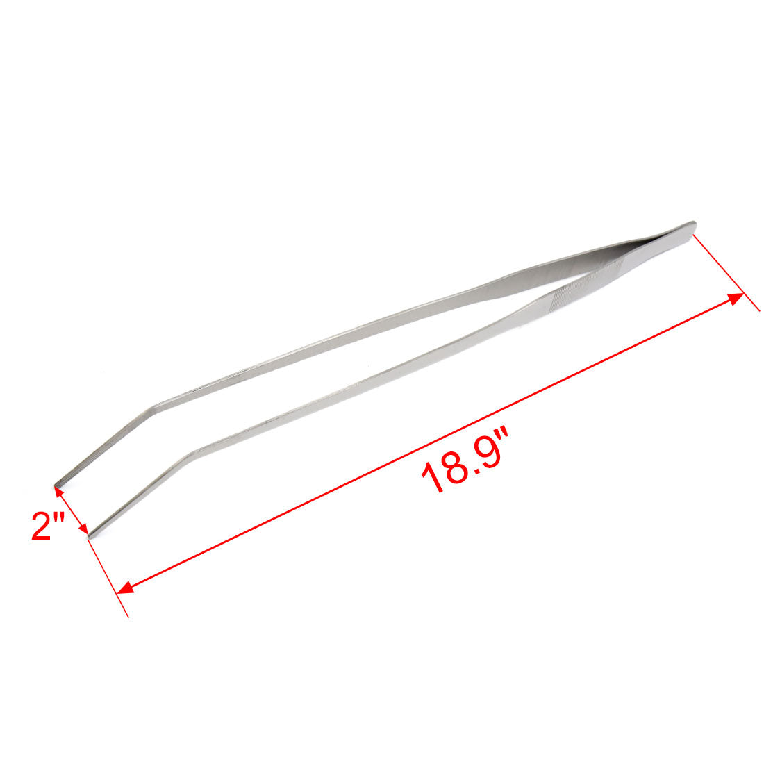 UXCELL 27-48cm Aquarium Curved Straight Tweezers Water Grass Clip Fish Tank Aquatic Plants Cleaner Tools Reptile Feeding Tongs