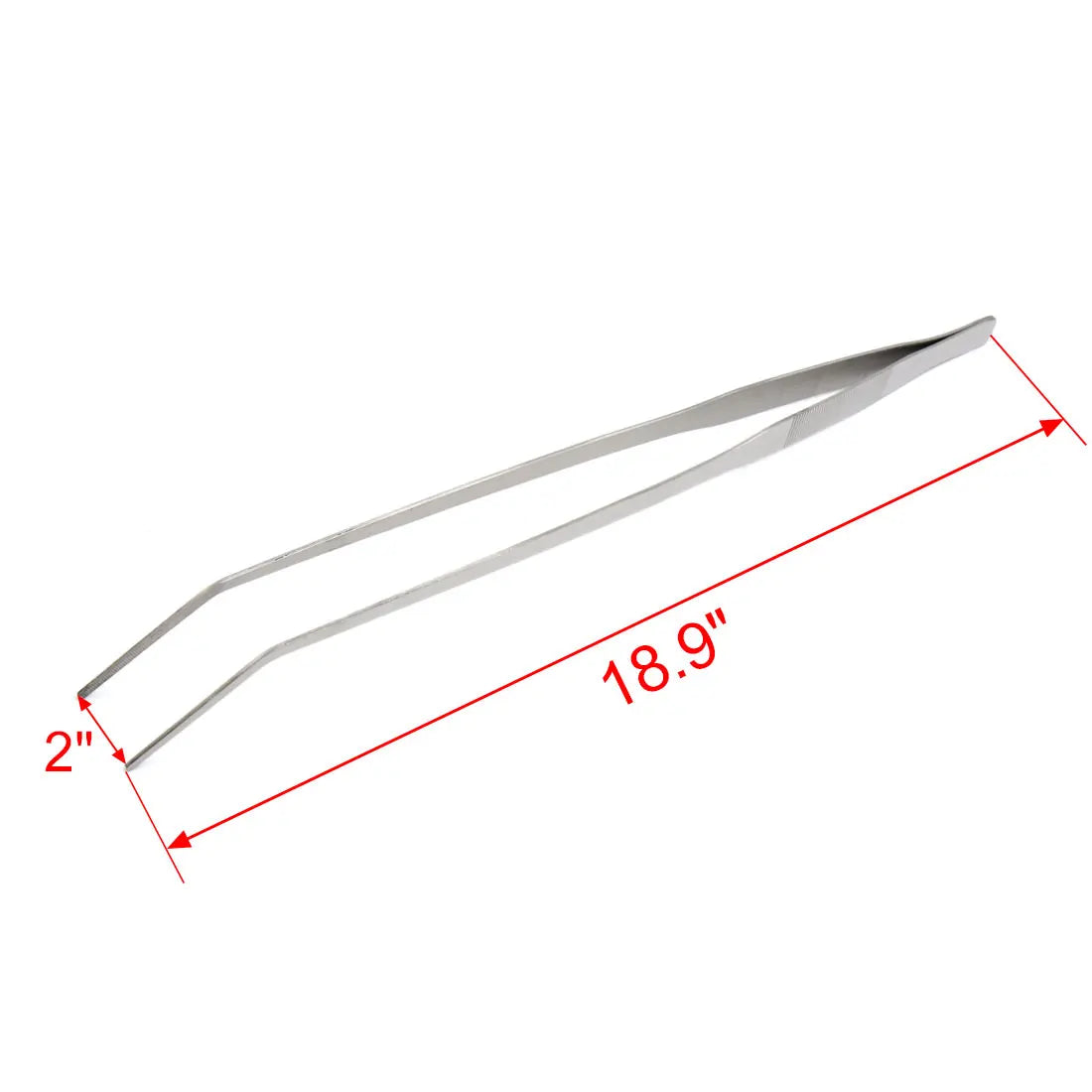 UXCELL 27-48cm Aquarium Curved Straight Tweezers Water Grass Clip Fish Tank Aquatic Plants Cleaner Tools Reptile Feeding Tongs