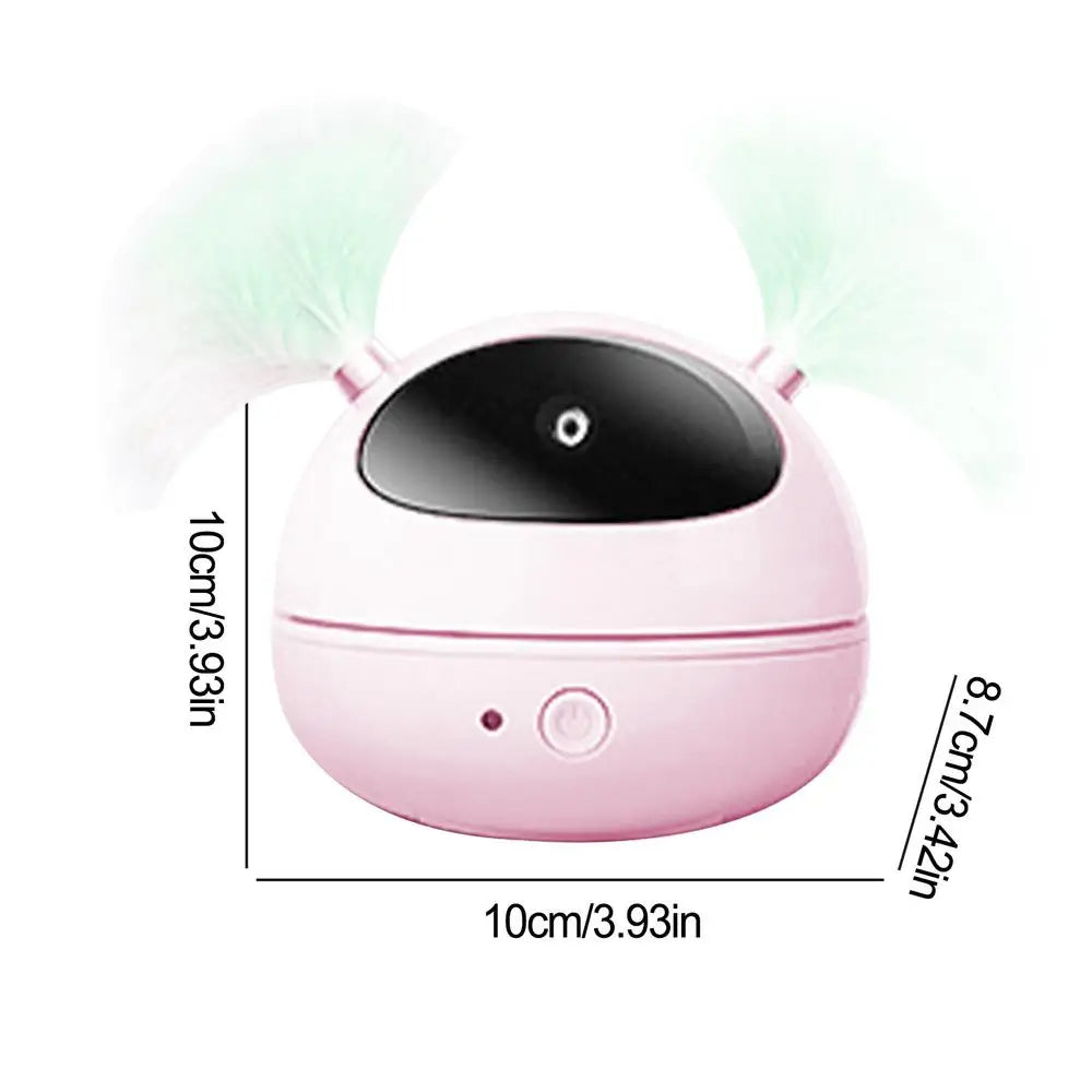 Cat Laser Toy Automatic Laser Moving Pointer for Cats Real Random Trajectory & 360 Irregular Rotation Kitten Exercise Toys