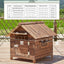 Dog Kennel Outdoor Rainproof Anti-corrosion Four Seasons Universal Dog Kennel Winter Warm Large Dog Kennel