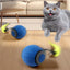 Cat Interactive Ball Toys Automatic Rolling Ball Faux Tail Rechargeable Smart Pet Electric Toy Dog Cat Training Imitate Mouse