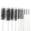 Aquarium Tube Pipe Cleaning Brush Stainless Steel Water Filter Air Tube Flexible Single End Hose Aquarium Accessories 10pcs/set