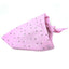 Floral Cotton Pet Collar for Kitten Double Layered Dog Harness Accessories Luxury Designer Outdoor Plaid Triangle Neck Collar