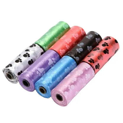 1-100Rolls Dog Poop Bags Biodegradable Outdoor Cleaning Poop Bag with Breakpoint Puppy Cat Pooper Scooper Bag Pet Supplies