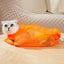 Adjustable Cat Toiletry Bag For Cats Special Bathing  Nail Injection, Bathing Restraint Bag, Anti-bite And Anti-scr A1T7