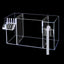 4 in 1 Fish Tank External Filter Box Acrylic Filter Dry and Wet Separation Small Silent External Suspend Aquarium Drip Overflow