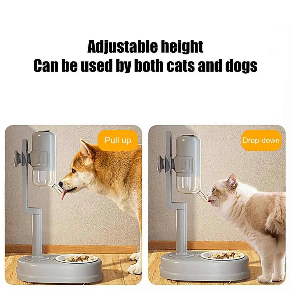Food Water Automatic Feeders Automatic Feeders Dog Bowl Water Dispenser No-Drip Easy-Clean Automatic Feeder Pet Feeding Bowl For