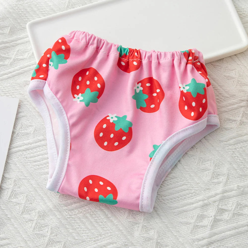 Cute Print Puppy Dog Physiological Pants for Small Dogs Washable Reusable Pet Safety Trousers Poodle Shorts mascotas Underwear