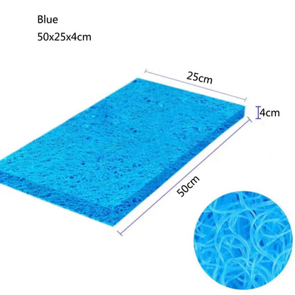 Aquarium Filter Super Thick Biochemical Filter Plastic Mesh Rattan Sponge for Aquarium Fish Tank Bio Cotton Foam Skimmer New 4CM