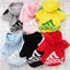 Autumn Winter Warm Dog Clothes Adidog Dog Hoodies Pet Warm Coat for Medium Large Dog Jacket Sweater Puppy French Bulldog Clothes