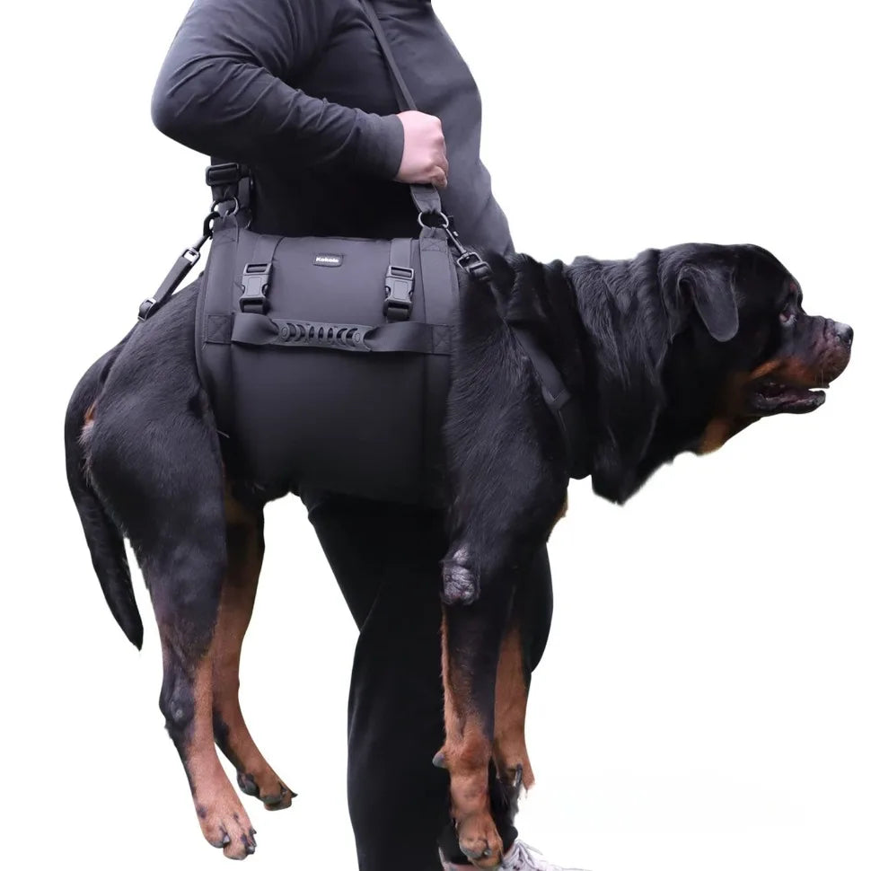 Portable Dog Sling for Back Legs Hip Support Harness Older Limping Canine Aid Dog Assist Rehabilitation Lifting Harness Leashes