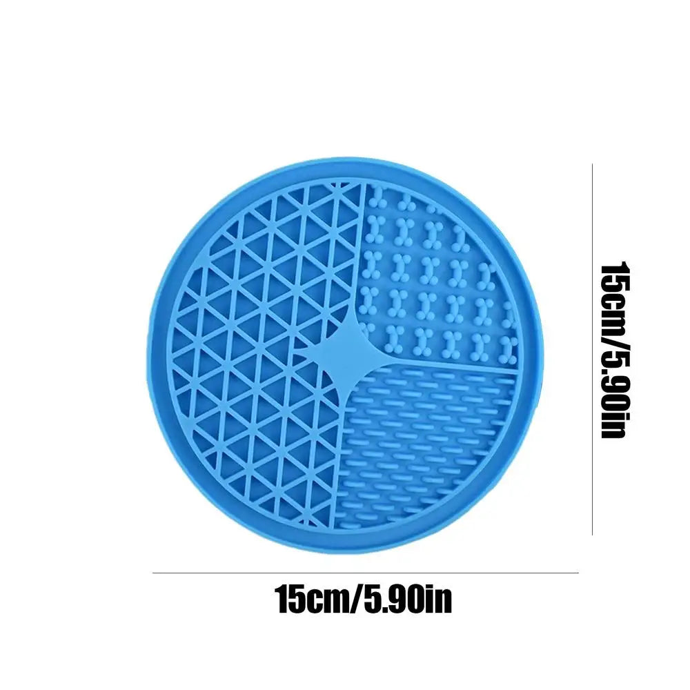 Food-Grade Silicone Dog Lick Mat Safe Soft Slow Feeders Dog Lick Pad Healthy Eating Non-Slip Dog Licking Mat Pet Feeding for Pet