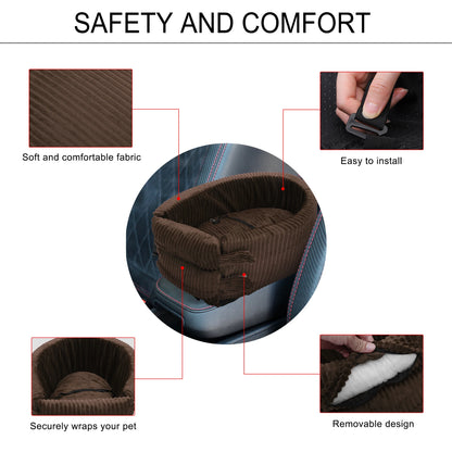 UXCELL Dog Car Seat Bags Hammock Pet Carriers Bed Car Rear Back Seat Protector Mat Carrier Bottom Travel Safety Accessories