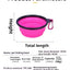 Pet Dog Collapsible Bowl Folding 350ml Silicone Bowl Outdoor Travel Portable Puppy Food Container Feeder Dish Bowl Pet dog bowls