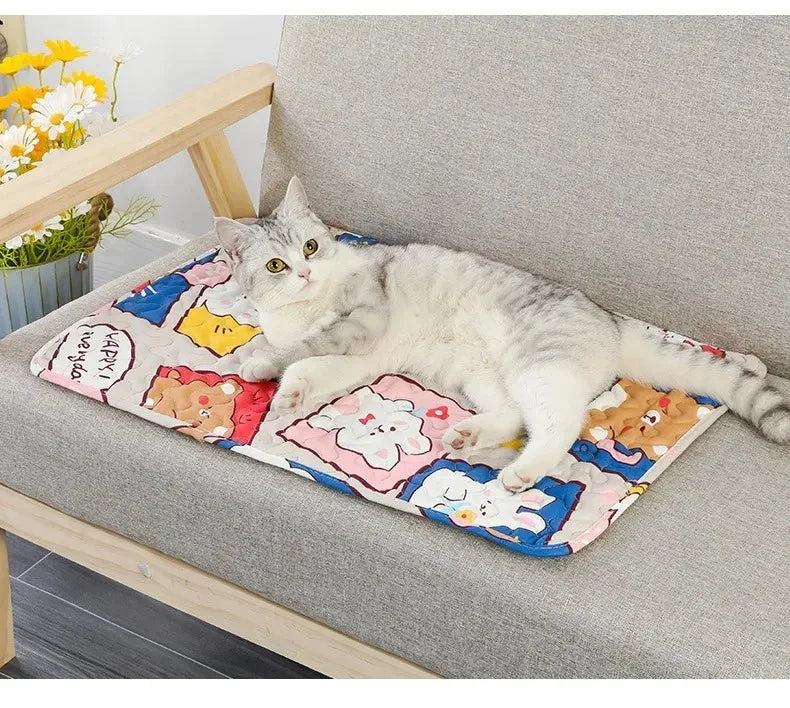 Cats Cooling Beds Accessories Things Cushions Pet Supplies Bed Kitten House Accessory Houses and Habitats Puppy Goods