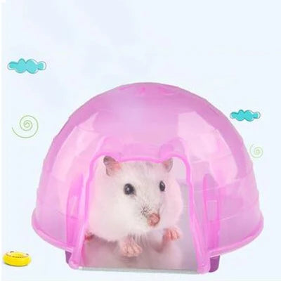 Summer Cool Pet Cage for hamster Squirrel Arch Cooling Down Plastic House Small Animal Cage accessories Bed Play Toys Hot-Sale