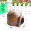 1Pcs Ceramic Aquarium Decoration Fish Shrimps Shelter House Pottery Scorpion House Canister Simulation Stone Fish Tank Decors