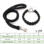 Durable Nylon Dog Collar Leash Set Traction Rope Medium Big Dog Walking Accessories Labrador Husky P-Chain Travel Pet Products