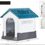 Plastic Kennel Four-season Universal Sunscreen Dog Shed Large, Medium and Small Dogs Outdoor Rainproof Pet Nest with Toilet Dog