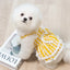 Princess Lattice Dog Fancy Dress Lace Bow Tie Vest Skirt Clothing for Cats Pearl Female Puppy Overalls Lovely Pet Dog Clothes