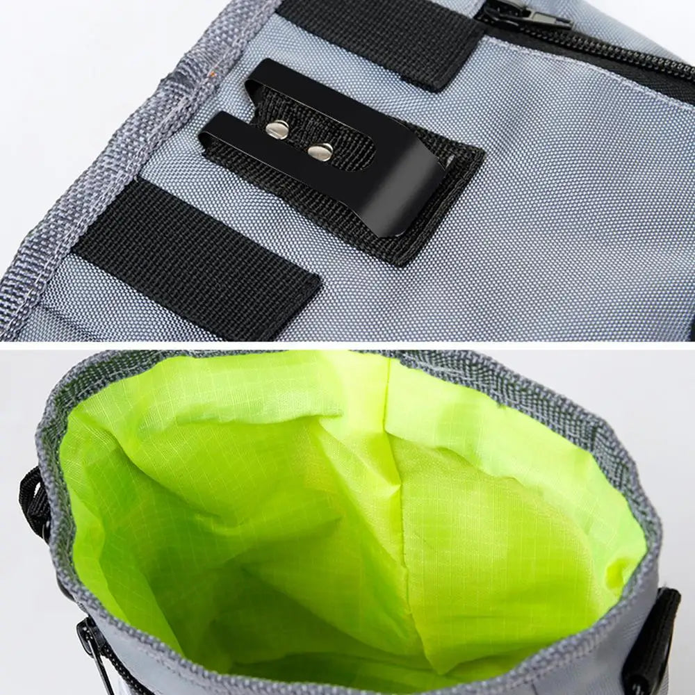 Dog Treat Bags Training Pouch Clip On Pet Treat Pouch Built-in Poop Bag Dispenser Treat Pouches For Pet Toys Kibble Treats