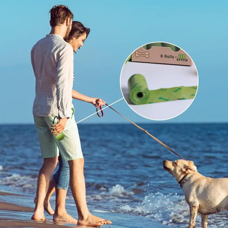 Pet Trash Bag Poop Dispenser Bags For Dog Pet Strong Toughness Potty Picker Bag For Car Outdoors Walking Home And Travel