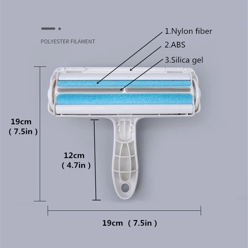 Pet hair remover, cat hair remover, dog hair handle, roller hair remover, bed stall, hair scraping and floating hair remover