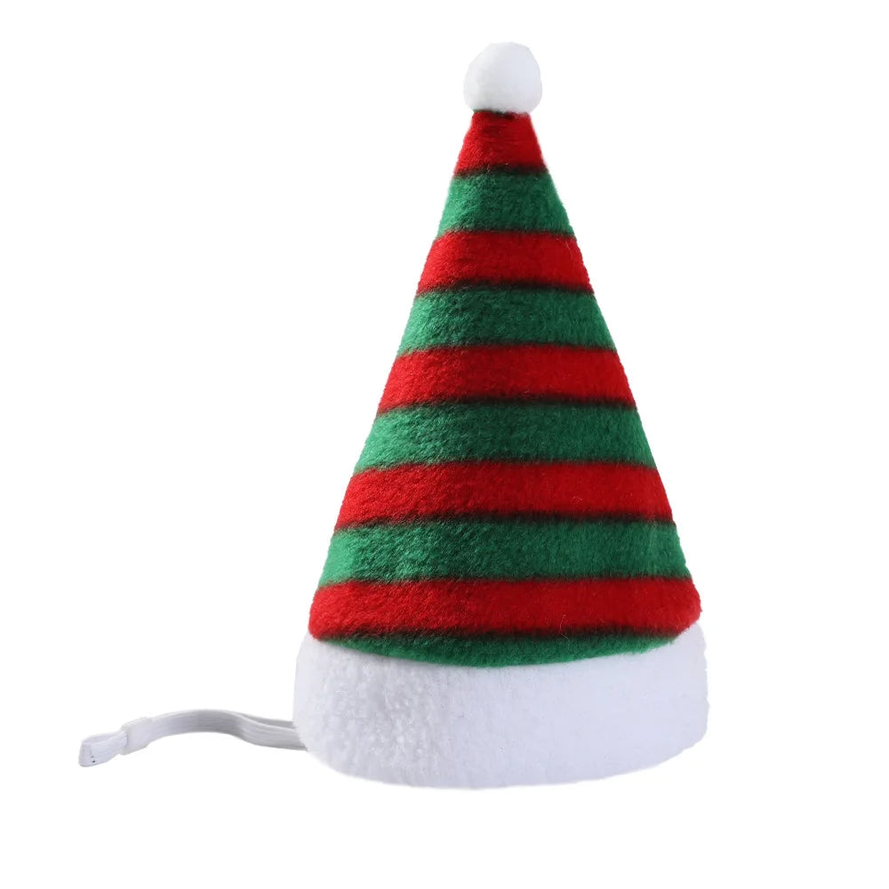 Pet Cat Dog Christmas Hat Cap Puppy Dog Accessories for Small Dogs Dog Costume Dog Hats for Cats Dog Costumes Pet Supplies