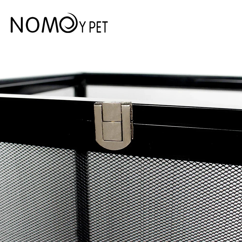 Reptile Detachable Habitat Tank Terrarium Transparent Aluminium Air Screen Cage Front Opening Door Full View Lizard Chameleon