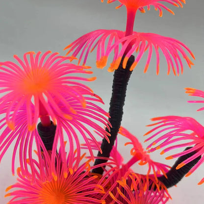 Artificial Underwater Coral Plastic Aquarium Fish Tank Simulation Decoration Aquarium Backgrounds Plants Water Grass Beautiful