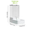 Pet Feed Dispenser Cat Dog Bowl Automatic Feeder Pet Accessories Dog Feeder Automatic Feeding Water Bowl Transparent Pet Storage