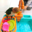 Bird Bathtub Shower Automatic Bathtub with Faucet Multifunctional Parakeet Shower Parrot Canary Feeder Birds Pet Supplies