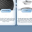 Semi-Automatic Cat Litter Pan Portable Quick Cleaner Semi-Automatic Cat Litter Box Anti-Odor with Litter Splash Bowl