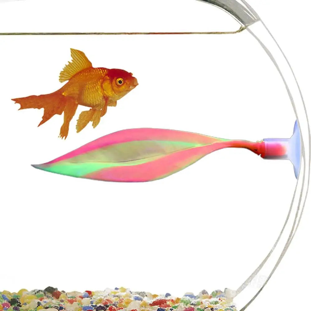 Fake Silicone Betta Fish Leaf Hammock, Pad with Suction Cup, Fish Resting Spot, Bed for Tank