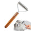Pet Hair Comb Pet Hair Remover Cats Grooming Comb Non-Slip Pet Hair Comb with Wooden Handle and Comfortable Grip for Home Pet
