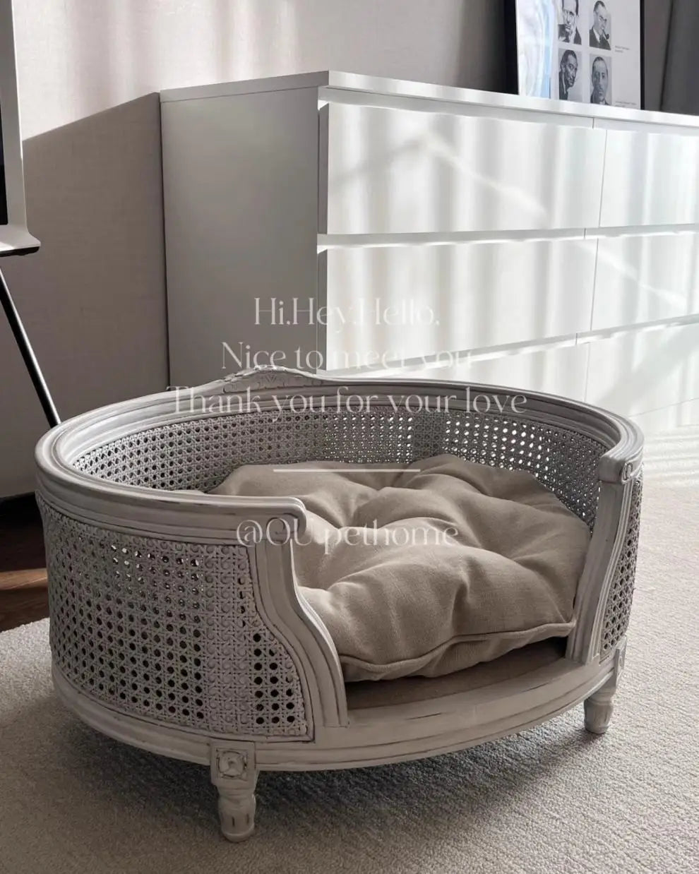 Four Seasons Universal Pet Nest Mat Suitable for Solid Wood Oak Kennel Cat Nest Sofa Bed Medium and Small Dog Universal Dog Sofa