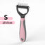 Pet Hair Removal Comb Cat Dog Brush Pet Hair Grooming Tool Puppy Hair Shedding Combs Pet Fur Trimming Dematting Deshedding Brush