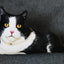 50cm Cute Lifelike 3D Cat Dog Plush Toys Stuffed Soft Animal Doll Simulation Sleep Pillow Sofa Cushion Home Decor Gift