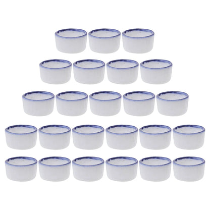 24 Pcs Reptile Water Dish Terrarium Bowl Mini Food Crawler Feeding Sink Lizard Lizard Lizard Pet Water Bowl Drinking Container